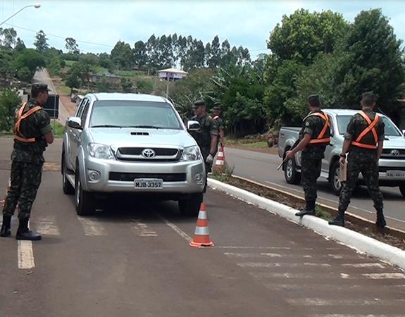 Notícia - Exército Brasileiro realiza Operação Fronteira Sul em