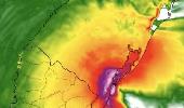 Violento ciclone pode trazer vento com força de furacão